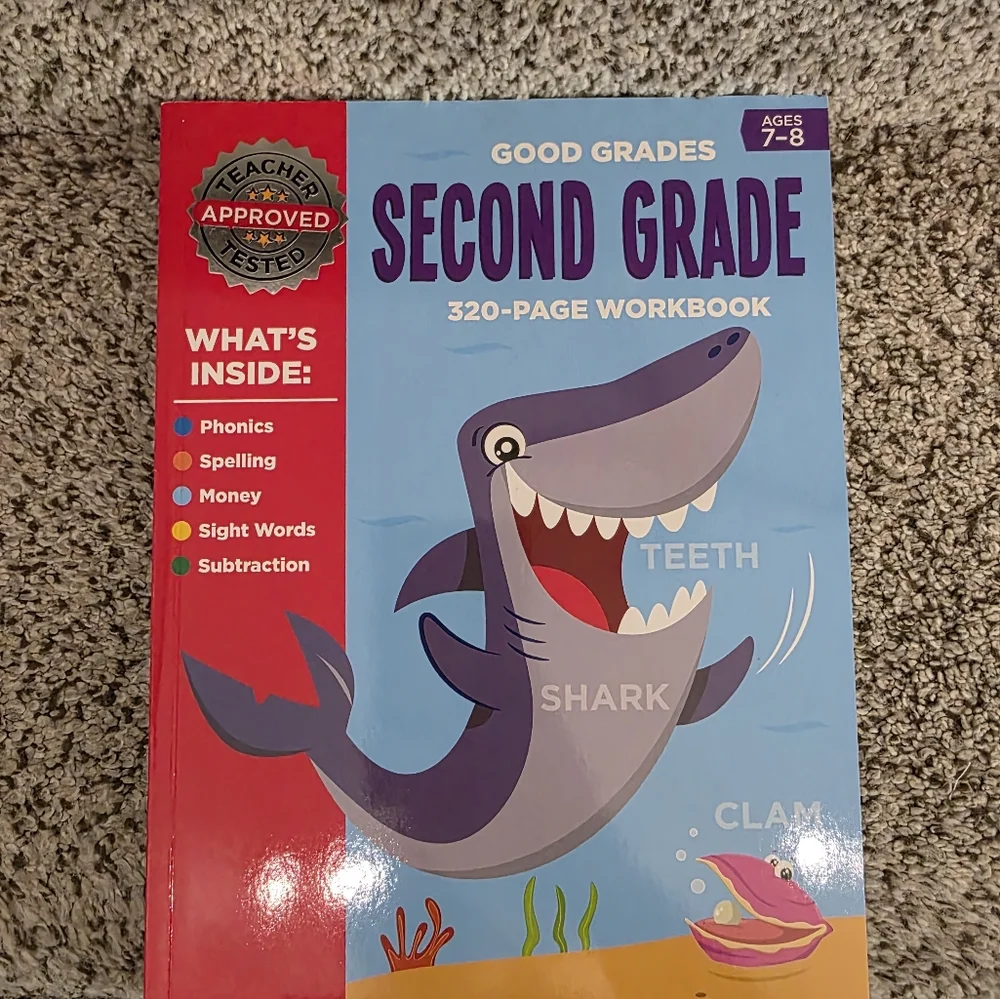 Second Grade Workbook - Picture 1 of 7